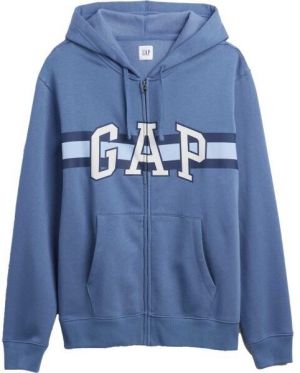 GAP V-HERITAGE LOGO FZ SNL - NOVELTY Pánska mikina, modrá, veľkosť