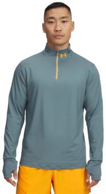 Under Armour QUALIFIER RUN 1/4 ZIP Pánske tričko, svetlomodrá, veľkosť L