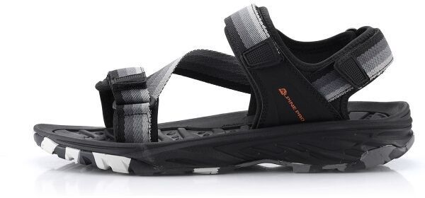 ALPINE PRO GERF Pánske sandále, čierna, veľkosť