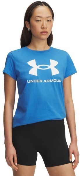 Under Armour LIVE SPORTSTYLE GRAPHIC SS Dámske tričko, modrá, veľkosť