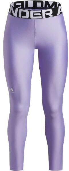 Under Armour HG LEGGING Dievčenské legíny, fialová, veľkosť XL