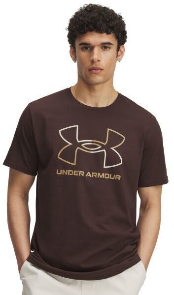 Under Armour GL FOUNDATION Pánske tričko, hnedá, veľkosť L