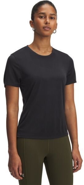 Under Armour LAUNCH JACQUARD Dámske tričko, čierna, veľkosť M