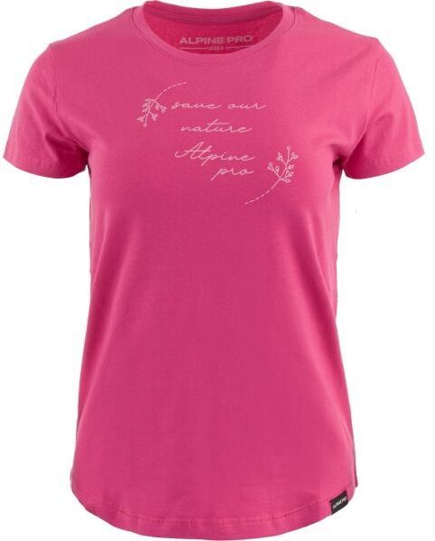 ALPINE PRO BADENA Dámske tričko, ružová, veľkosť