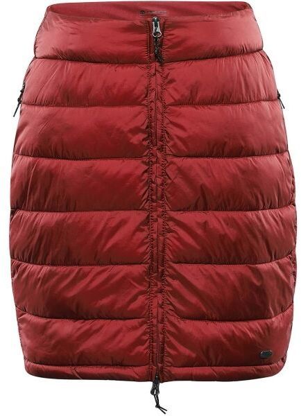 ALPINE PRO LORFA Dámska zateplená sukňa, vínová, veľkosť