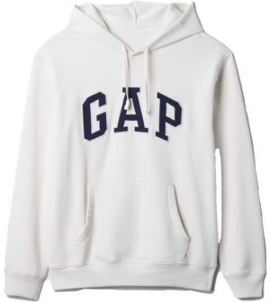 GAP V-HERITAGE LOGO Pánska mikina, biela, veľkosť