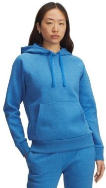 Under Armour RIVAL FLEECE HOODIE Dámska mikina, modrá, veľkosť M
