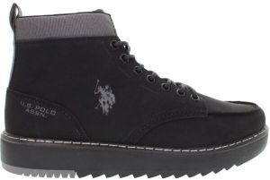 U.S. POLO ASSN. LONDON Pánska voľnočasová obuv, čierna, veľkosť