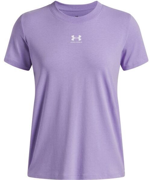 Under Armour OFF CAMPUS CORE Dámske tričko, fialová, veľkosť