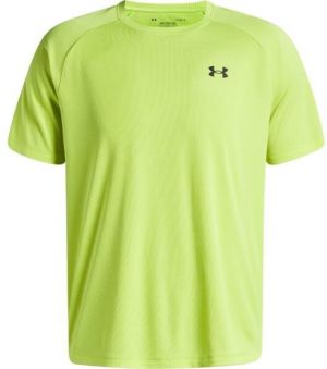 Under Armour TECH TEXTURED Pánske tričko, svetlo zelená, veľkosť M
