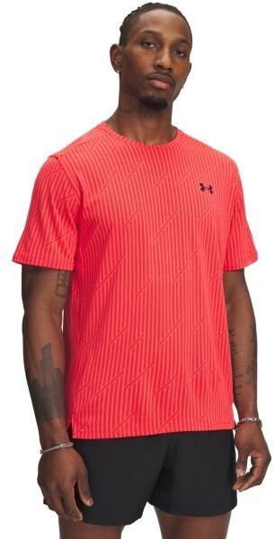 Under Armour TECH VENT JACQUARD Pánske tričko, červená, veľkosť L