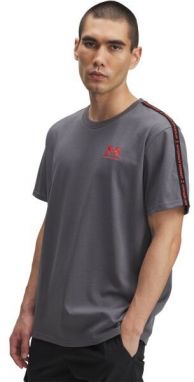 Under Armour ICON HEAVYWEIGHT TEE Pánske tričko, tmavo sivá, veľkosť M
