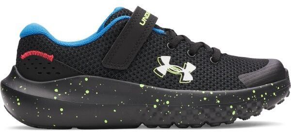 Under Armour SURGE Chlapčenská bežecká obuv, čierna, veľkosť 30