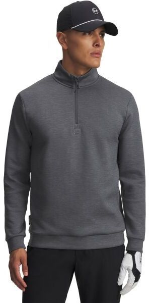 Under Armour DRIVE MIDLAYER Pánska mikina, tmavo sivá, veľkosť L