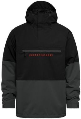 Horsefeathers DONNIE Pánska snowboardová bunda, čierna, veľkosť
