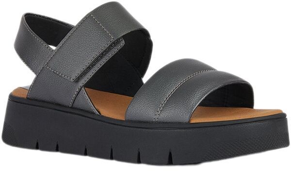 Geox DANDRA 40 Dámske sandále, sivá, veľkosť