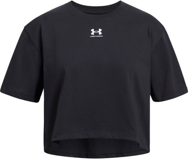 Under Armour RIVAL Dievčenské tričko, čierna, veľkosť M