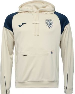 Joma FED. FUTBOL RUMANÍA FREE TIME HOODIE Pánska mikina, béžová, veľkosť XXL