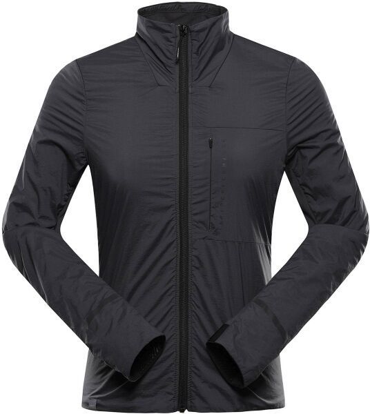 ALPINE PRO NOKEDA Dámska športová funkčná bunda, tmavo sivá, veľkosť