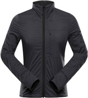 ALPINE PRO NOKEDA Dámska športová funkčná bunda, tmavo sivá, veľkosť