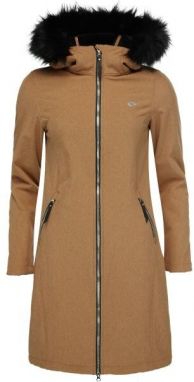 LOAP LUDANA Dámsky softshellový kabát, hnedá, veľkosť