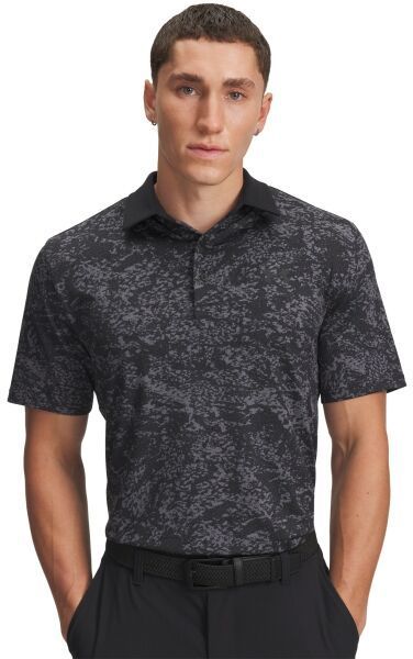 Under Armour PLAYOFF 3.0 Pánske golfové tričko, čierna, veľkosť