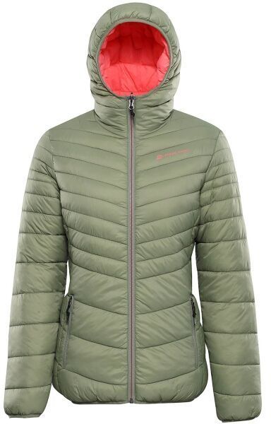 ALPINE PRO EROMA Dámska zimná bunda, zelená, veľkosť