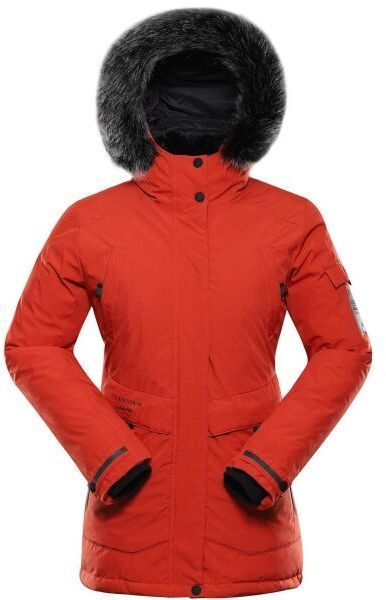 ALPINE PRO WERDA 2 Dámska zimná bunda, červená, veľkosť