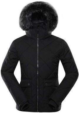 ALPINE PRO LODERA Dámska zimná bunda, čierna, veľkosť