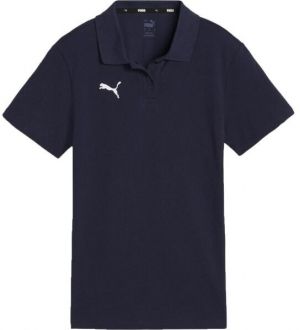 Puma TEAMGOAL CASUALS POLO W Dámske polo tričko, tmavo modrá, veľkosť