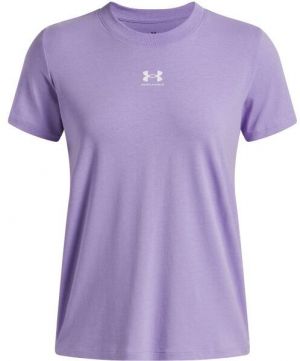 Under Armour OFF CAMPUS CORE Dámske tričko, fialová, veľkosť M