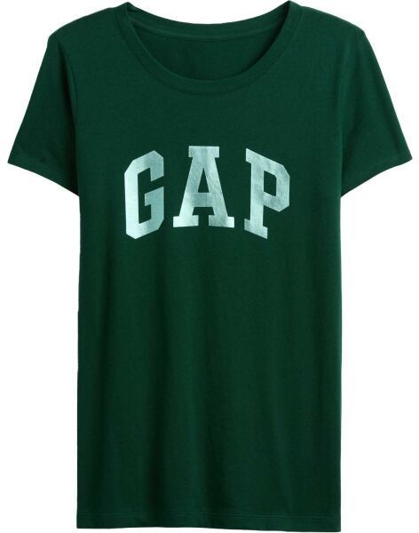 GAP V-SS LOGO CLASSIC TEE Dámske tričko, tmavo zelená, veľkosť