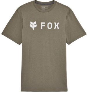 Fox ABSOLUTE SS TECH TEE Pánske tričko, khaki, veľkosť