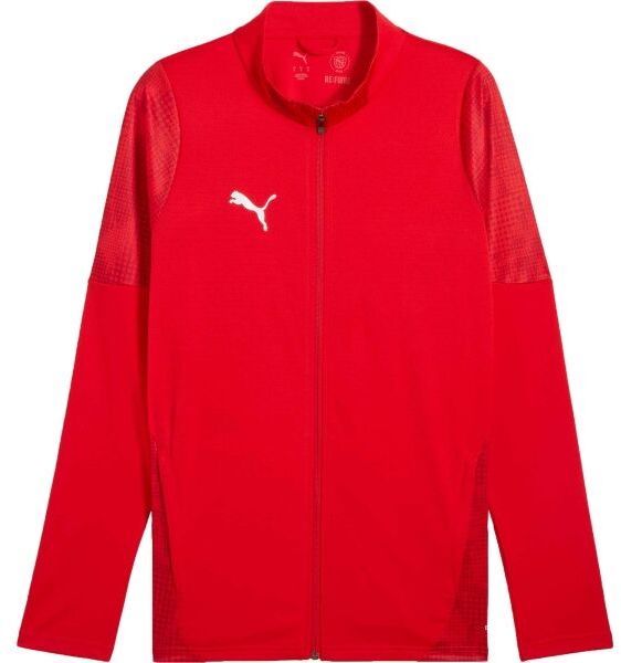 Puma TEAMCUP TRAINING JACKET Pánska futbalová bunda, červená, veľkosť