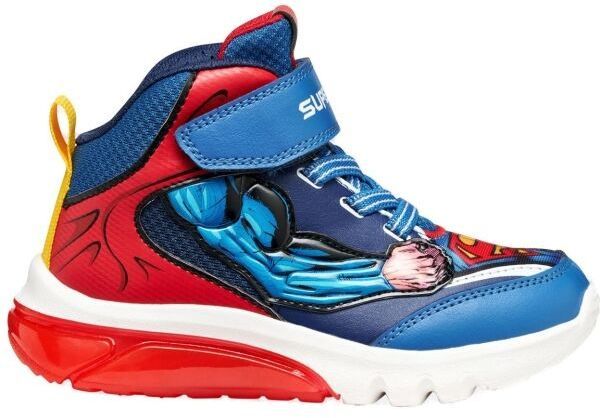 Geox J CIBERDRON Chlapčenská voľnočasová obuv, modrá, veľkosť