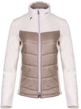 Kjus MUNDIN MIDLAYER JACKET W Dámska stredná vrstva, béžová, veľkosť