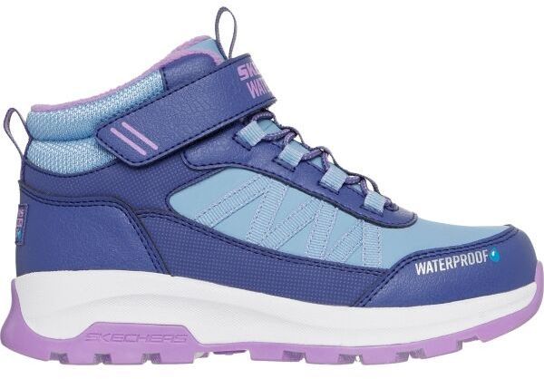 Skechers STORM BLAZER Detská outdoorová obuv, svetlomodrá, veľkosť