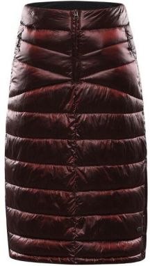 ALPINE PRO LAMMA Dámska zateplená sukňa, vínová, veľkosť