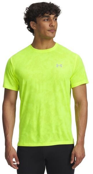 Under Armour LAUNCH CAMO Pánske tričko, žltá, veľkosť