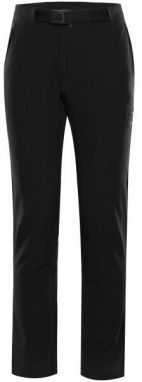 ALPINE PRO CORBA Dámske softshellové nohavice, čierna, veľkosť