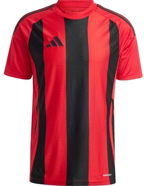 adidas STRIPED 24 JERSEY Pánske športové tričko, červená, veľkosť