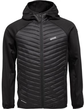 REGATTA OUTDOORS ANDRESON HYBRID Pánska bunda, čierna, veľkosť