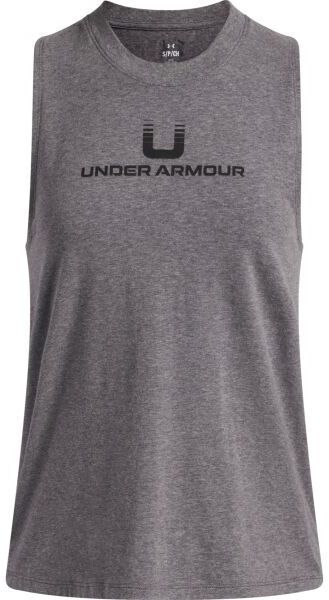 Under Armour VARSITY U TANK Dámske tielko, sivá, veľkosť L