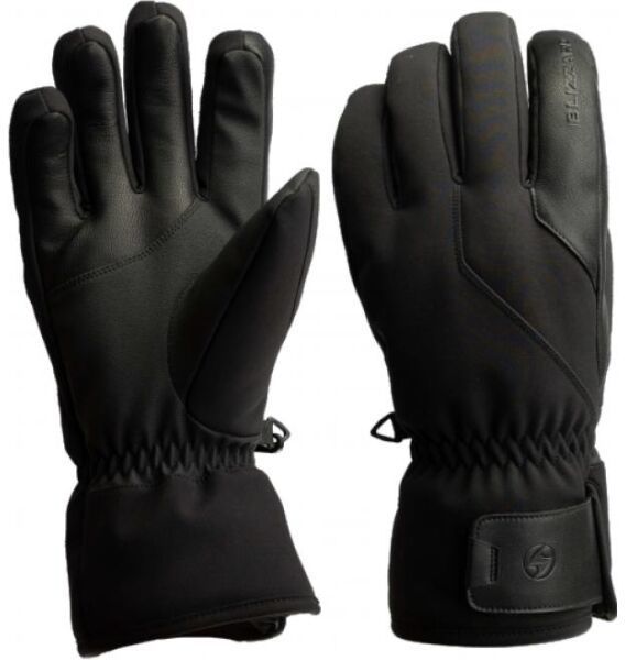 Blizzard FORCE Lyžiarske rukavice, čierna, veľkosť