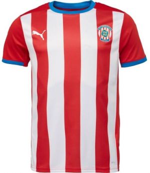 Puma FC ZBROJOVKA BRNO 25/26 HOME JERSEY Pánsky futbalový dres, červená, veľkosť