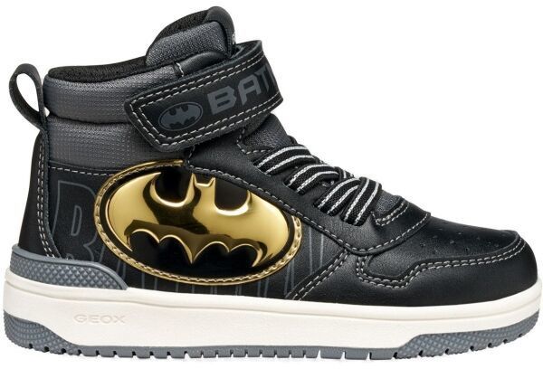 Geox J WASHIBA Chlapčenská voľnočasová obuv, čierna, veľkosť