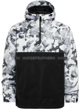 Horsefeathers GORDIE Pánska lyžiarska/snowboardová bunda, čierna, veľkosť