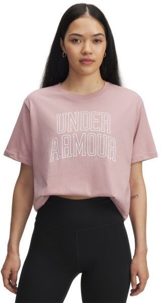 Under Armour RIVAL CAMPUS Dámske tričko, ružová, veľkosť