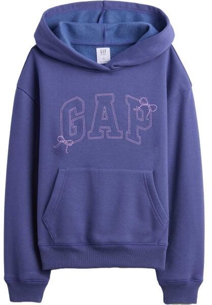 GAP V-FA LOGO HERITAGE PO Dievčenská mikina, modrá, veľkosť