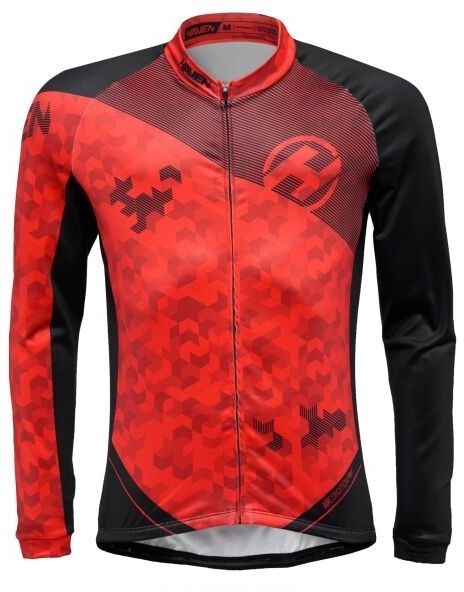 HAVEN STRATO MEN Pánsky zateplený dres, červená, veľkosť 4XL